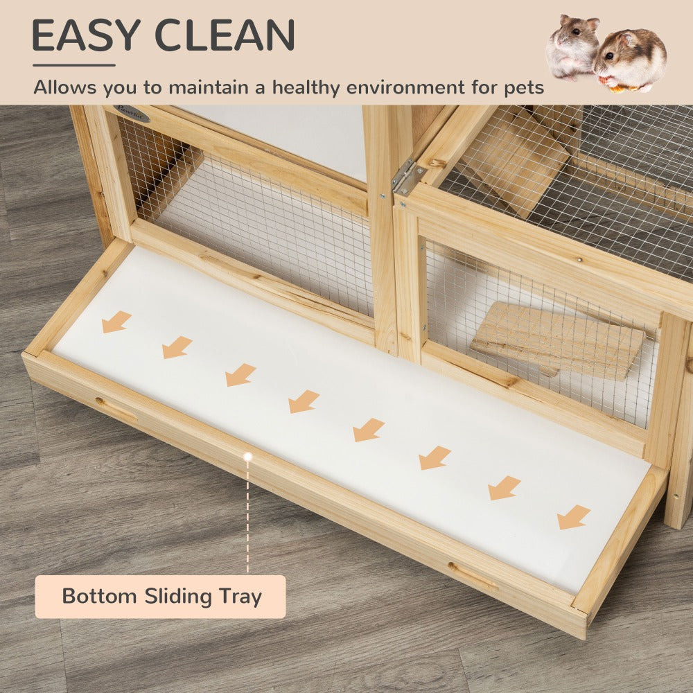 Wooden Hamster Cage