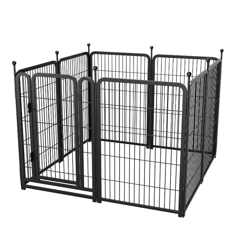 Dog Playpen 8 Panels 40" Height Heavy Duty Dog Fence Puppy Pen for Large Medium Small Dogs