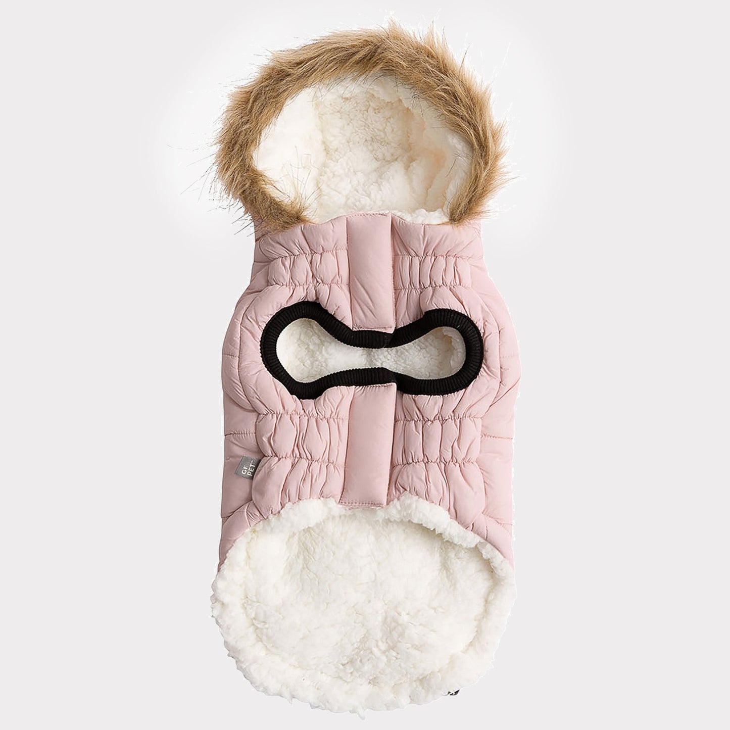 TD GF Luxury Classic Pet ElastoFit Urban Dog Parka XXL Solid Pattern Fleece Trench Coat for Autumn Winter Pet Clothes Accessory