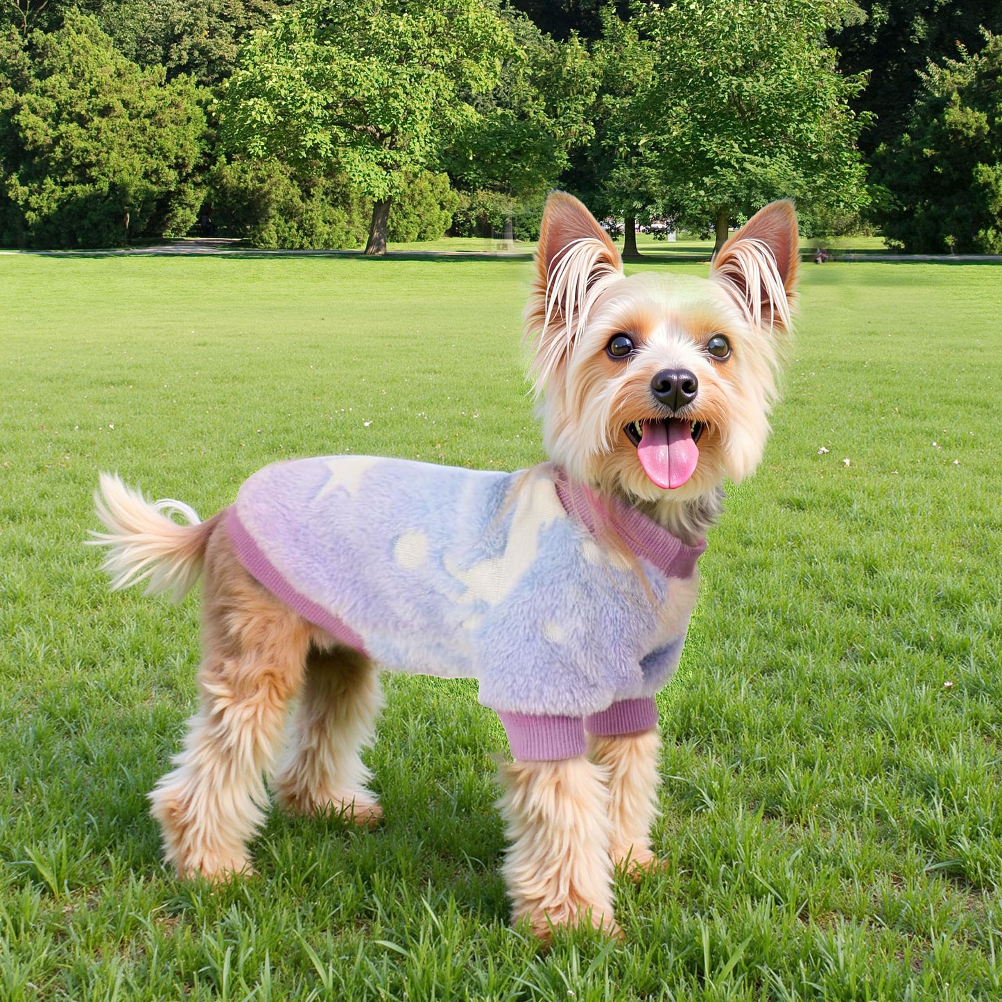 Warm Winter Dog Jumpsuit Soft Velvet Puppy Sweater Reflective Breathable D2008