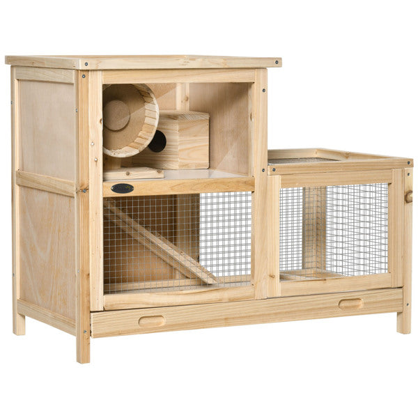 Wooden Hamster Cage