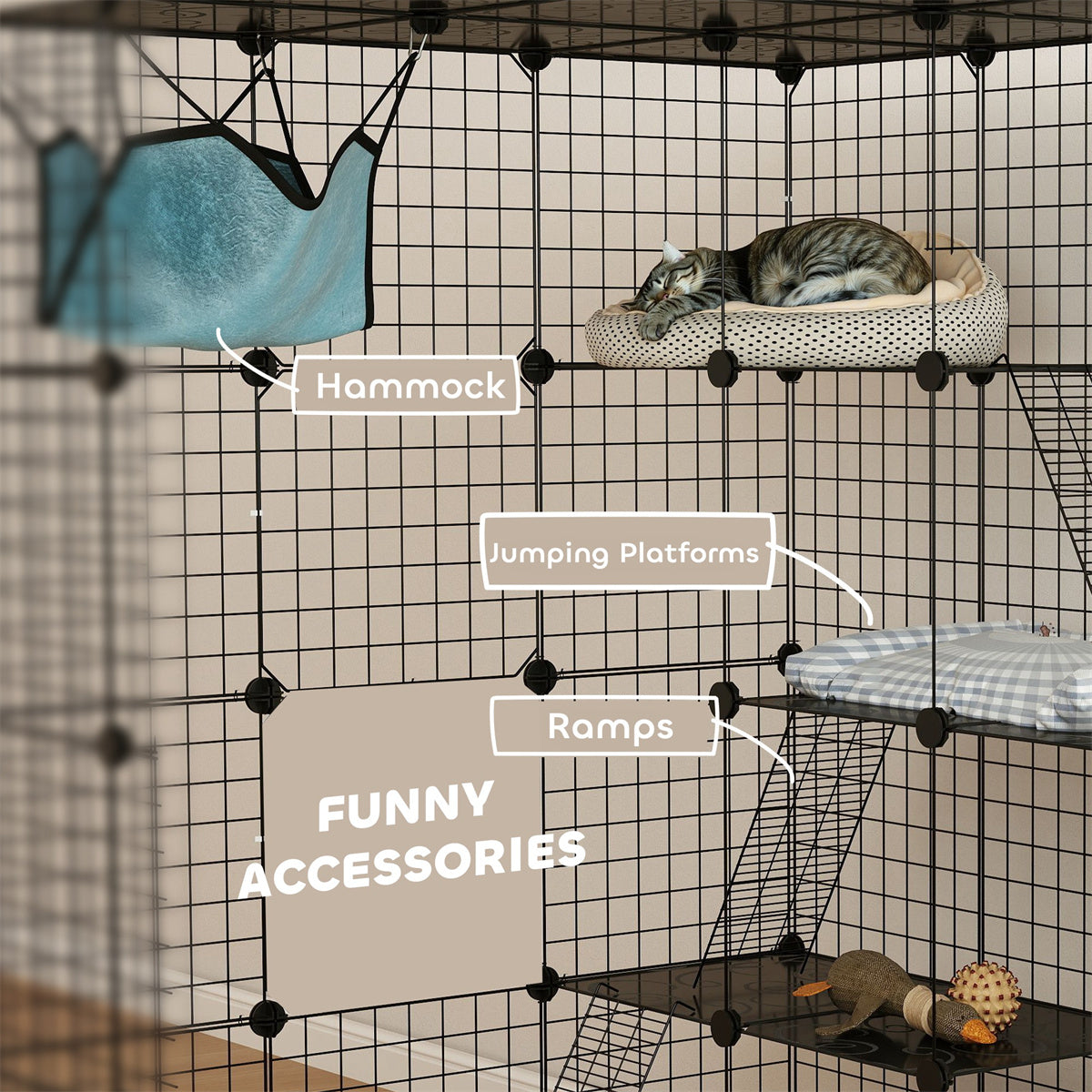 Cat Play Tunnel/Cat Cage