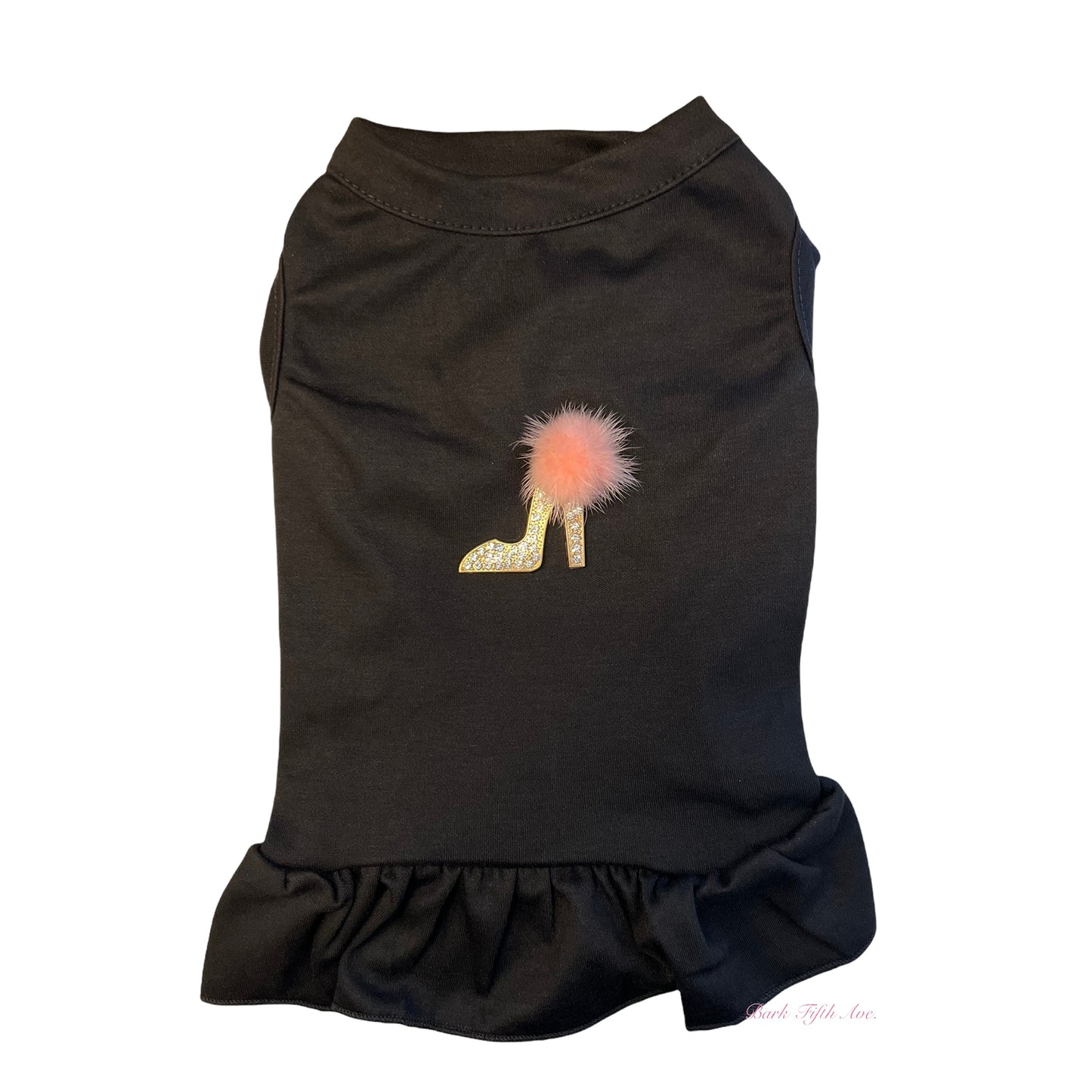TD High Heels & PomPoms Pet Clothes