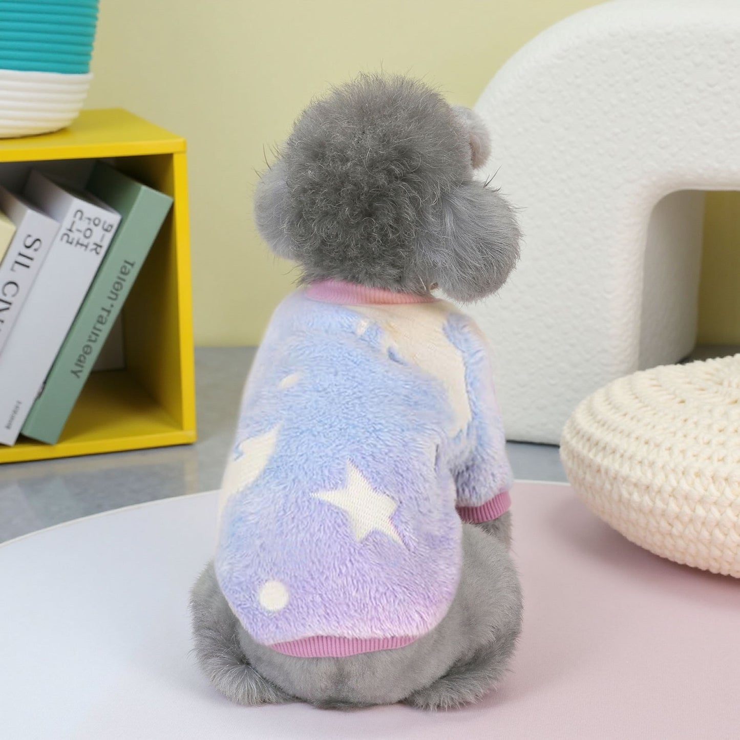 Warm Winter Dog Jumpsuit Soft Velvet Puppy Sweater Reflective Breathable D2008