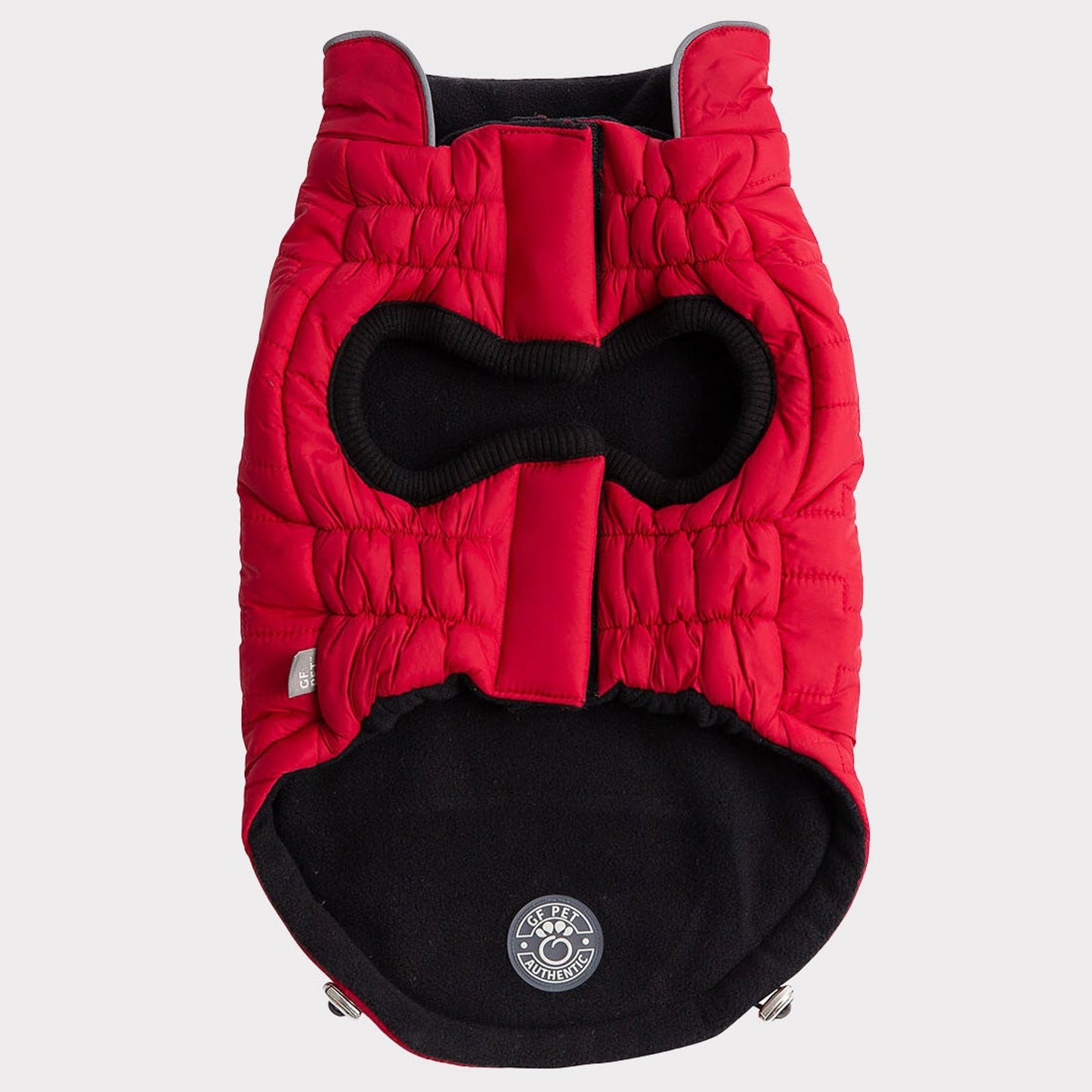 TD GF Classic Reversible ElastoFit Chalet Jacket XS Size Pet Sweater Coat for Dogs Solid Pattern Autumn Season Accessory
