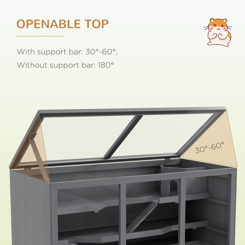 Wooden Hamster Cage