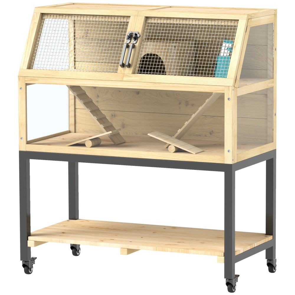 Wooden Hamster Cage
