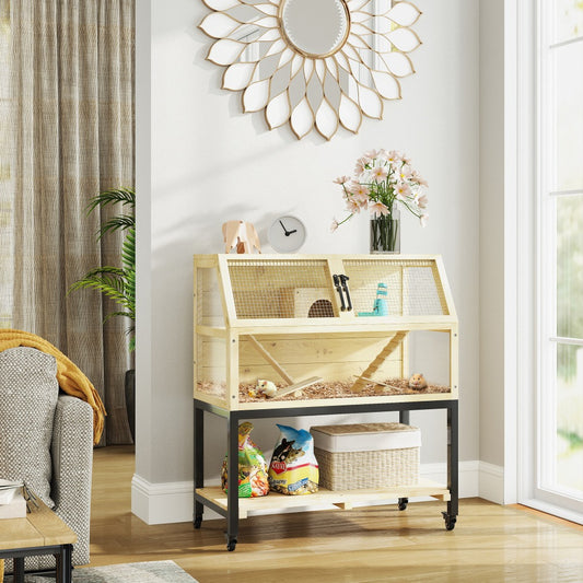 Wooden Hamster Cage