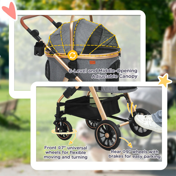 Comfortable Pet Dog Stroller