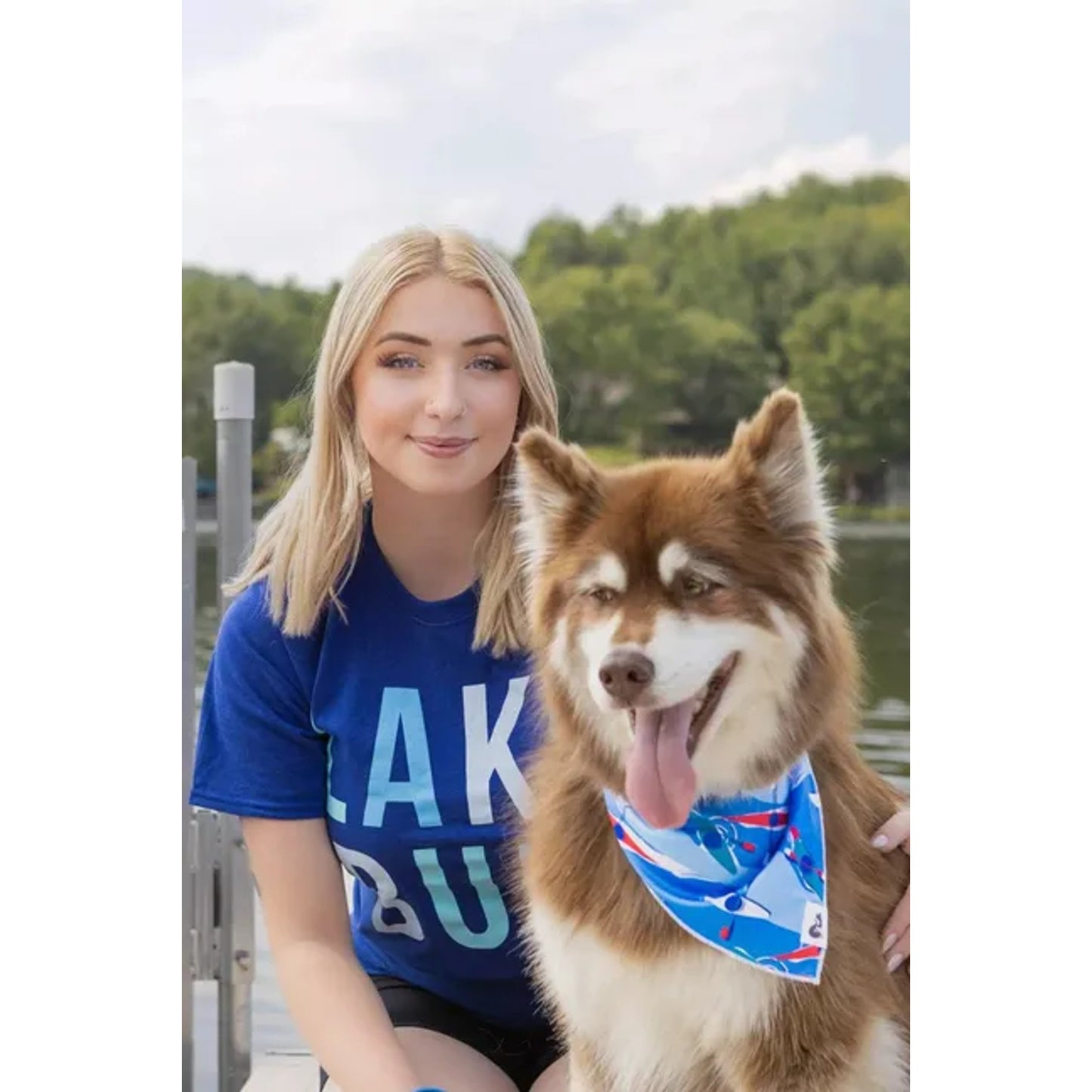 TD K9 Kayak Dog Bandana Premium Pet Clothes for Water Activities
