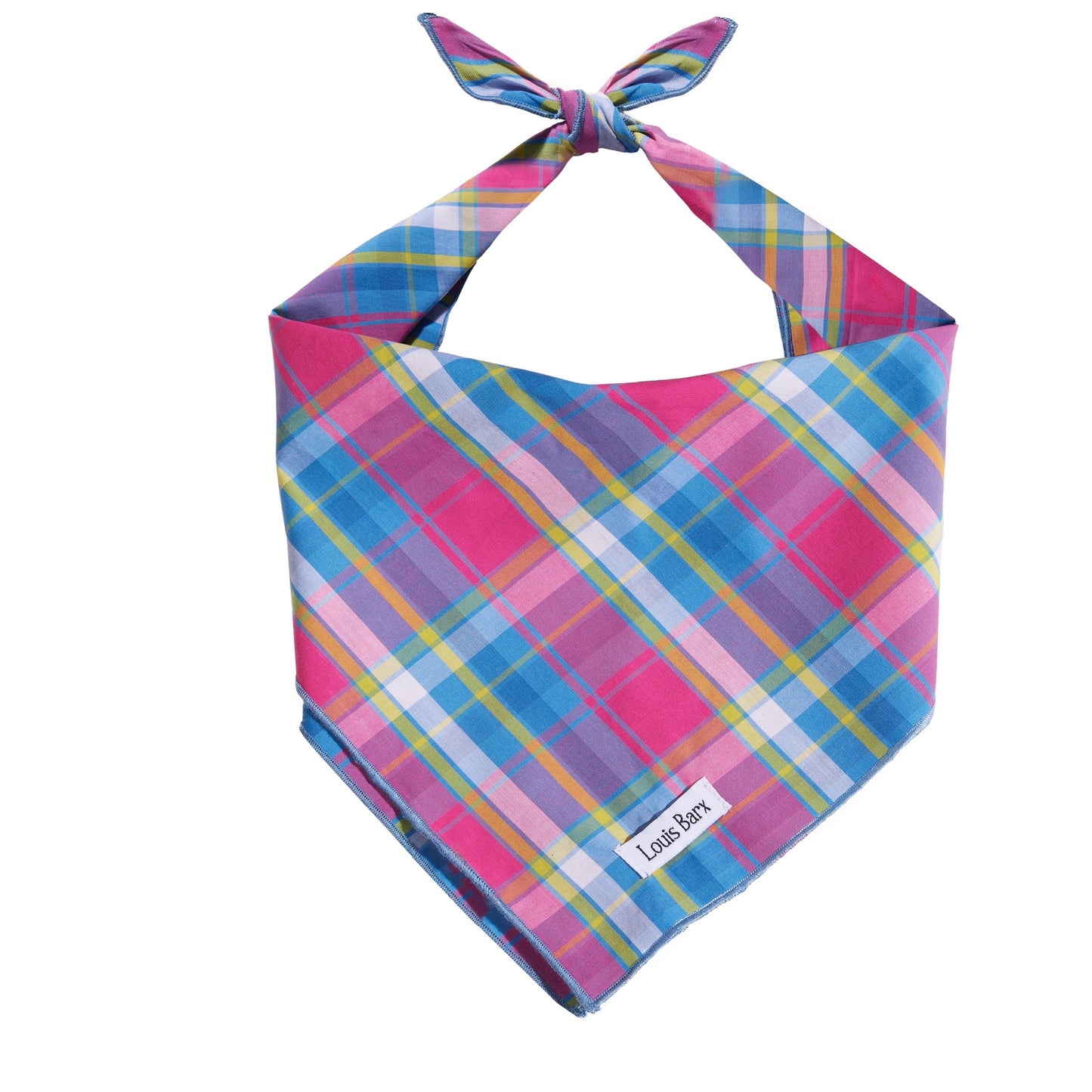 TD Colorful Plaid Bandana Stylish Pet Clothes for Your Furry Friend