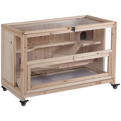 Wooden Hamster Cage