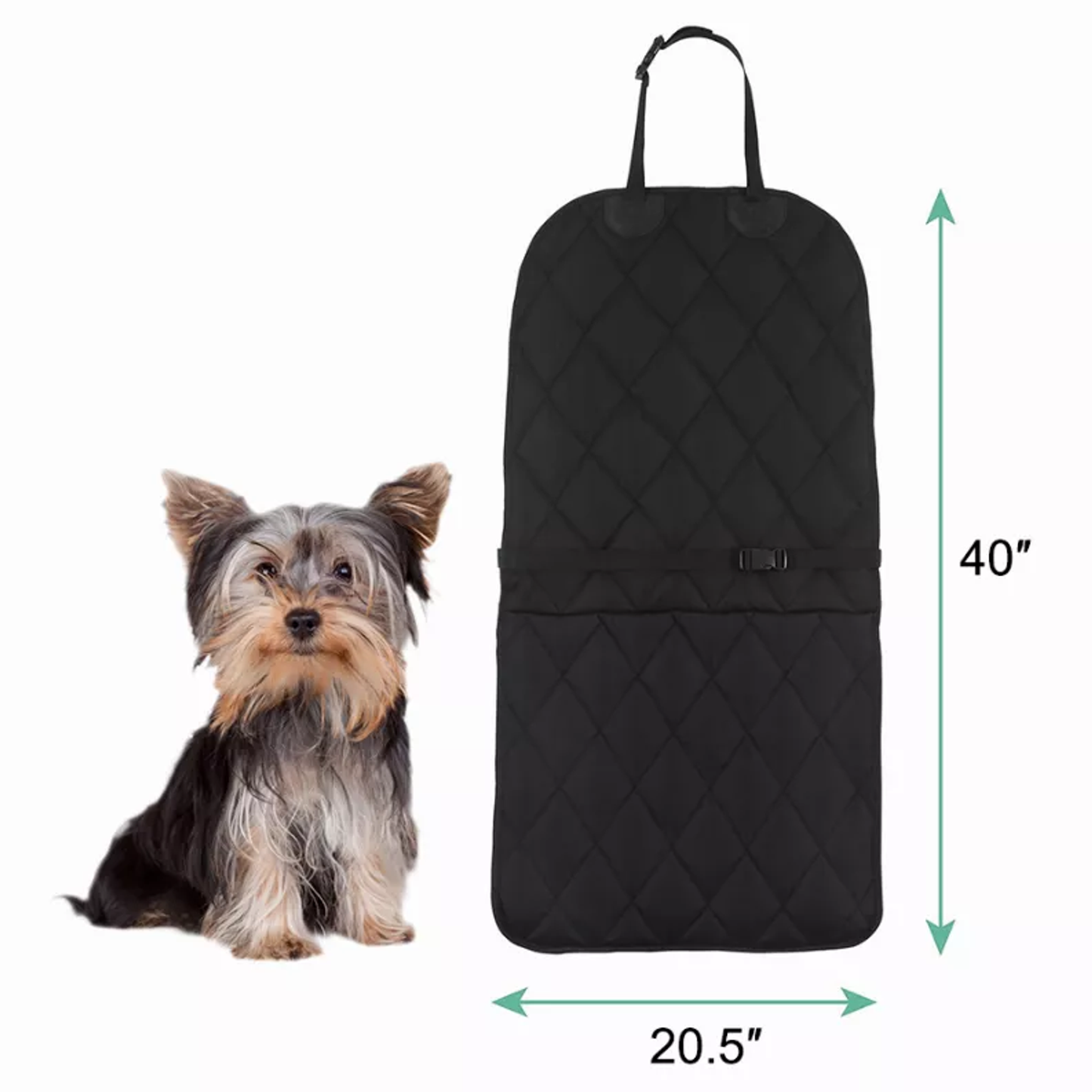 TD GOOPAWS Waterproof Dog Front Car Seat Cover Scratch Proof and Non-Slip Durable Pet Seat Cover for Cats for Trucks and SUVs