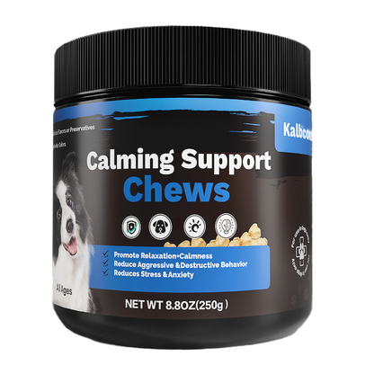 AONAI Calming Soft Chews for Dogs Anxiety and Stress Relief Healthy Sleep Supplements with Vitamins Pet Health Care
