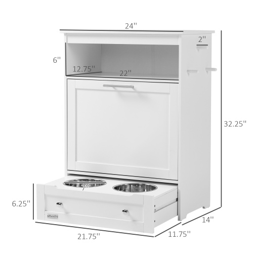 Automatic Pet Feeders Station Lockers FCJ 4L Steel Portable Bowl Feeders for Cats Dogs Animals Power Source Battery Charge