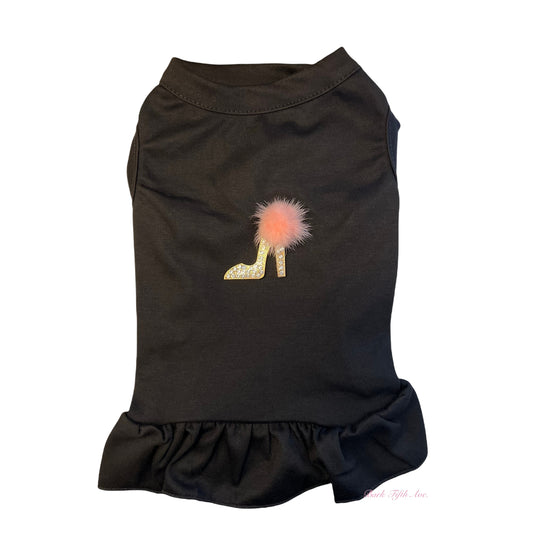 TD High Heels & PomPoms Pet Clothes