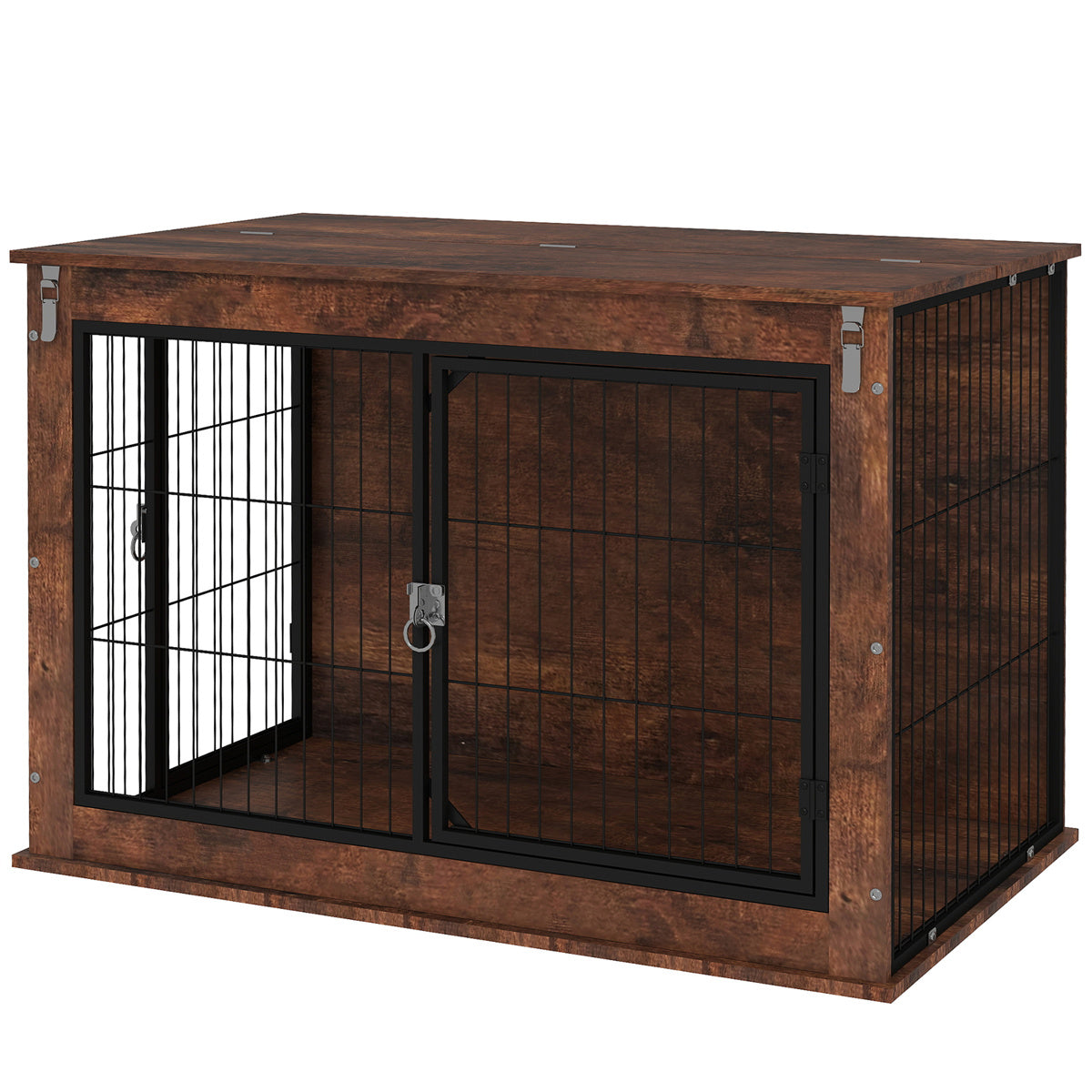 Wooden Dog Crate Durable and Stylish Dog Cage for Comfortable Living