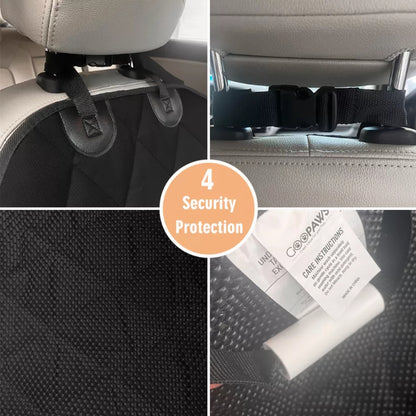 TD GOOPAWS Waterproof Dog Front Car Seat Cover Scratch Proof and Non-Slip Durable Pet Seat Cover for Cats for Trucks and SUVs