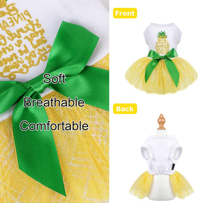 Pet Clothes Small Dog Cat Dress Cute Princess Chihuahua Puppy Skirt Outfits