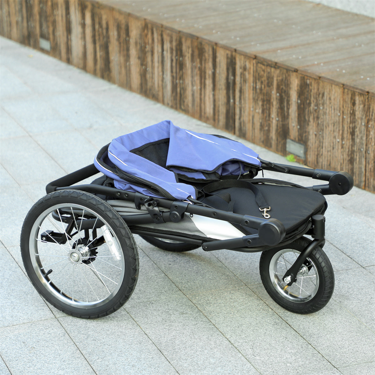 Foldable Dog Stroller Convenient Pet Stroller with Key Features