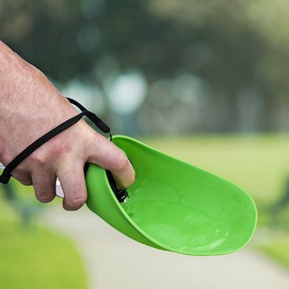 TD Automatic Eco-Friendly Fold-A-Bowl Portable Silicone Pet Food and Water Bowl for Outdoor Animals