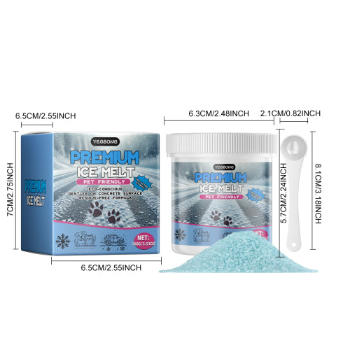 Yegbong For Cats And Dogs Ice Melt Snow Gentle Claw Pad Non-Slip Pet Winter Guard
