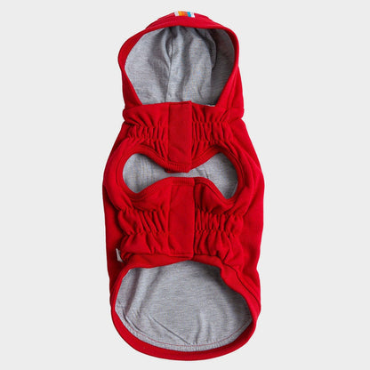 TD GF Luxury Urban Dog Hoodie Elasto-Fit Pet Coat in XL XXL Sizes Winter & Summer Polyester & Cotton Material Solid Pattern