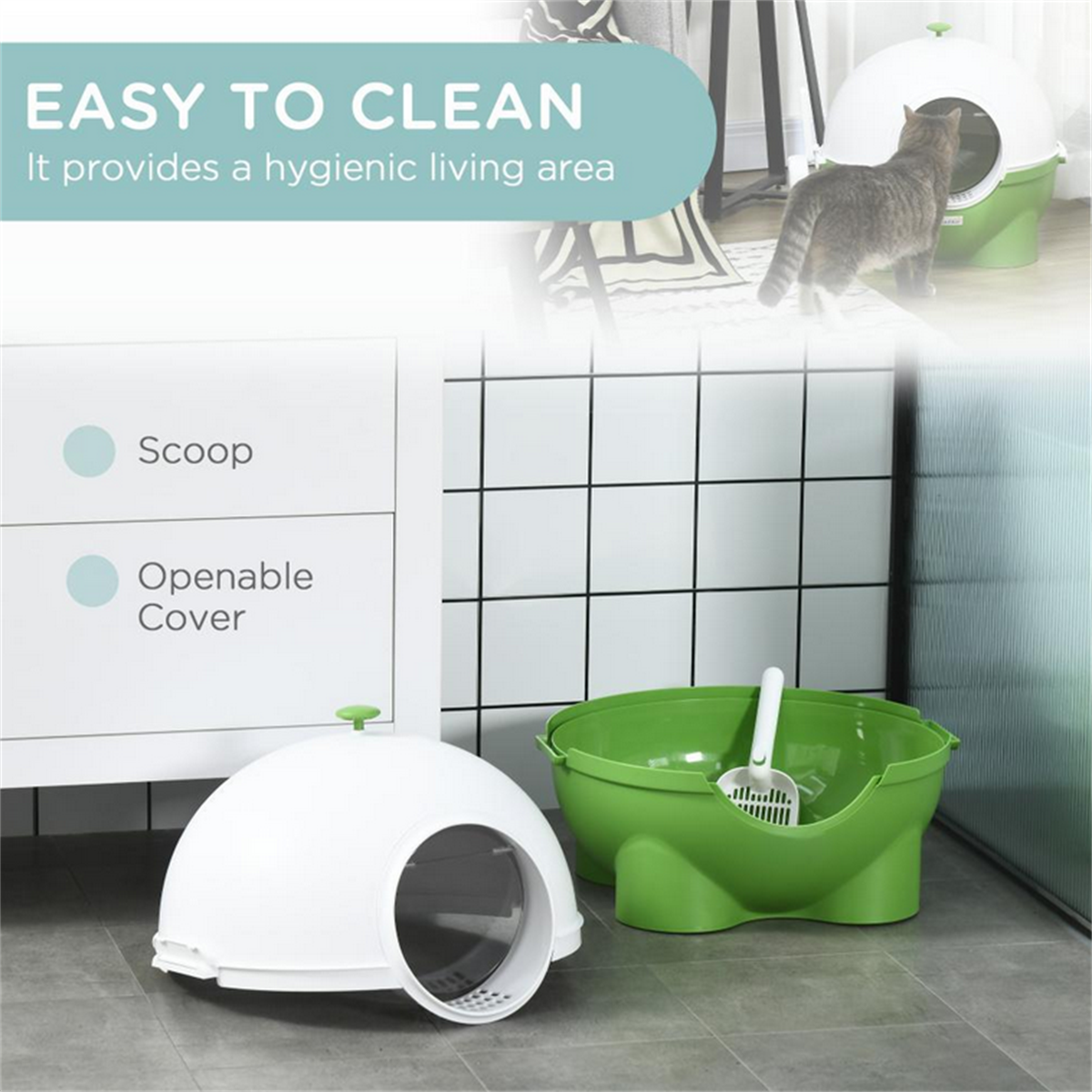 Cat Litter Box Cat Litter Box Enclosure