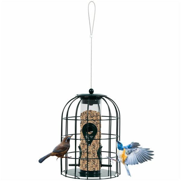 Durable Stainless Steel Green Wild Bird Feeder Long-Lasting and Weatherproof