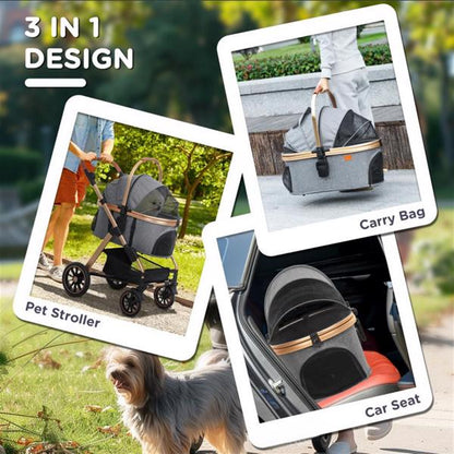 Comfortable Pet Dog Stroller