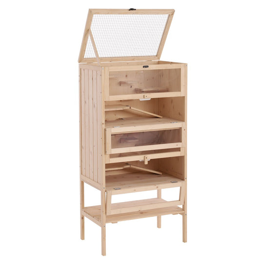 Wooden Hamster Cage Mice Habitat Rat Habitat