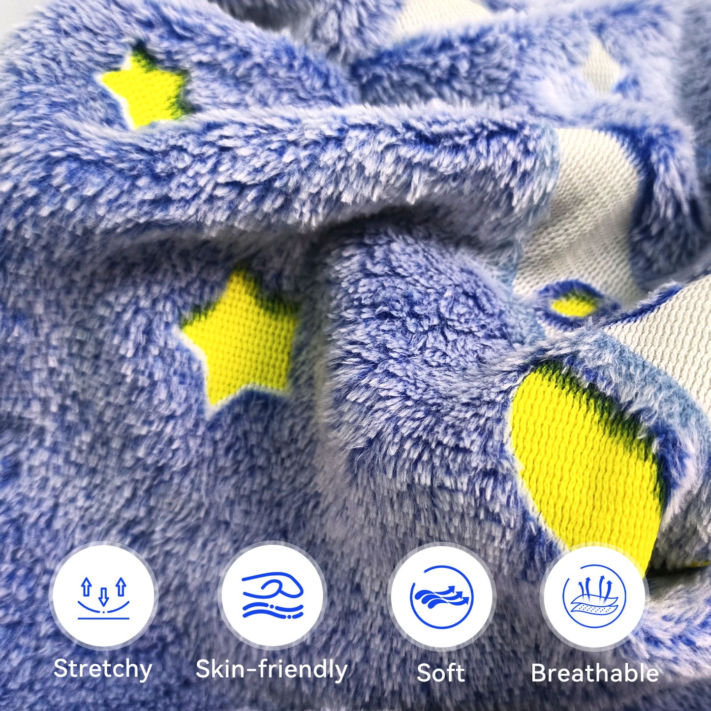 Warm Winter Dog Hoodie Soft Velvet Puppy Sweater Reflective Breathable
