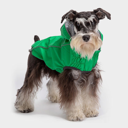TD GF Elegant Reversible ElastoFit Raincoat for Cats XS Size Breathable Bamboo Latex Material Free Sample Rainy Pet Clothes