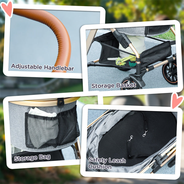Comfortable Pet Dog Stroller