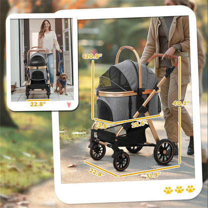 Comfortable Pet Dog Stroller