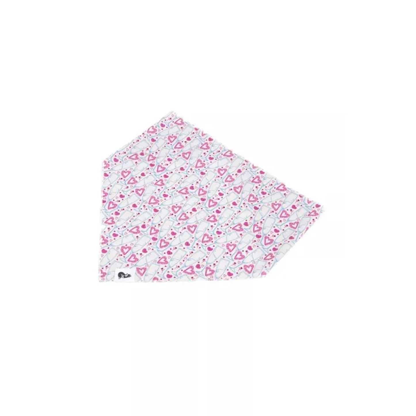 TD Cheers to Love Dog Bandana Stylish Pet Clothes for Dogs