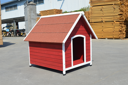 Easy Cleaning Wooden Poultry Hutch Rabbit Cage Waterproof Chicken Coop Hen House with Nesting Box for Yard