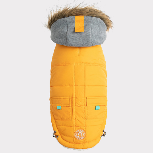 TD GF Classic Pet Sailor Parka Winter Fleece Coat in XS XL XXL for Cats and Dogs Floral and Solid Patterns Available