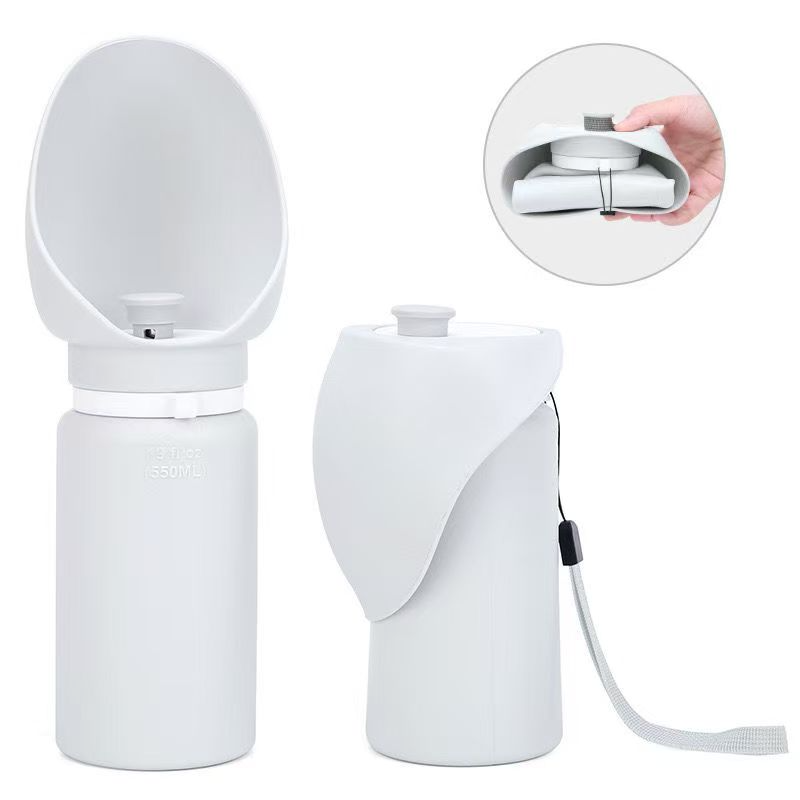 Portable Dog Water Bottle, Travel Dog Water Dispenser, Pet Outdoor Drinking Cup, Puppy Water Feeder for On-the-Go Hydration