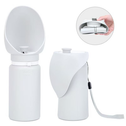 Portable Dog Water Bottle, Travel Dog Water Dispenser, Pet Outdoor Drinking Cup, Puppy Water Feeder for On-the-Go Hydration