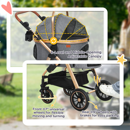 Comfortable Pet Dog Stroller