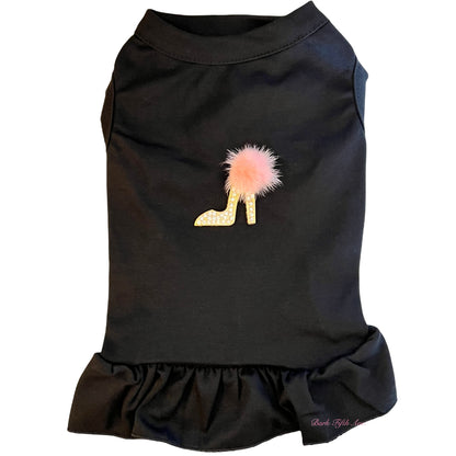 TD High Heels & PomPoms Pet Clothes