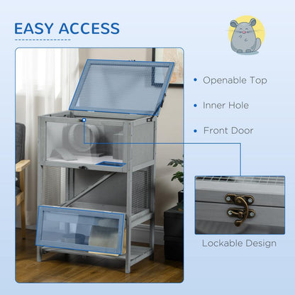 Wooden Hamster Cage Mice Habitat Rat Habitat