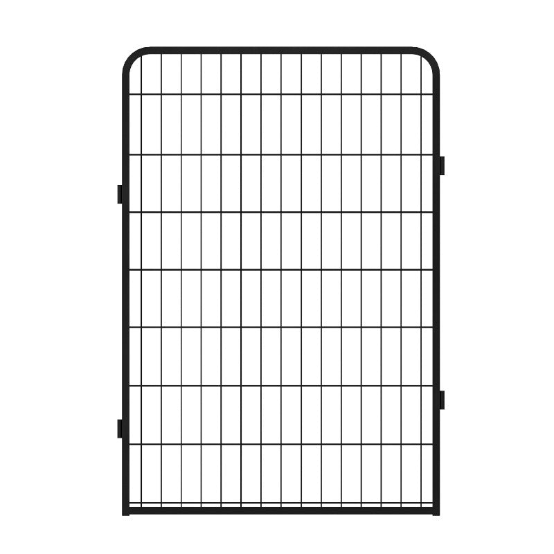 16 Panels Heavy Duty Metal Playpen with Door,39.37"H Dog Fence Pet Exercise Pen for Outdoor