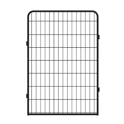 16 Panels Heavy Duty Metal Playpen with Door,39.37"H Dog Fence Pet Exercise Pen for Outdoor
