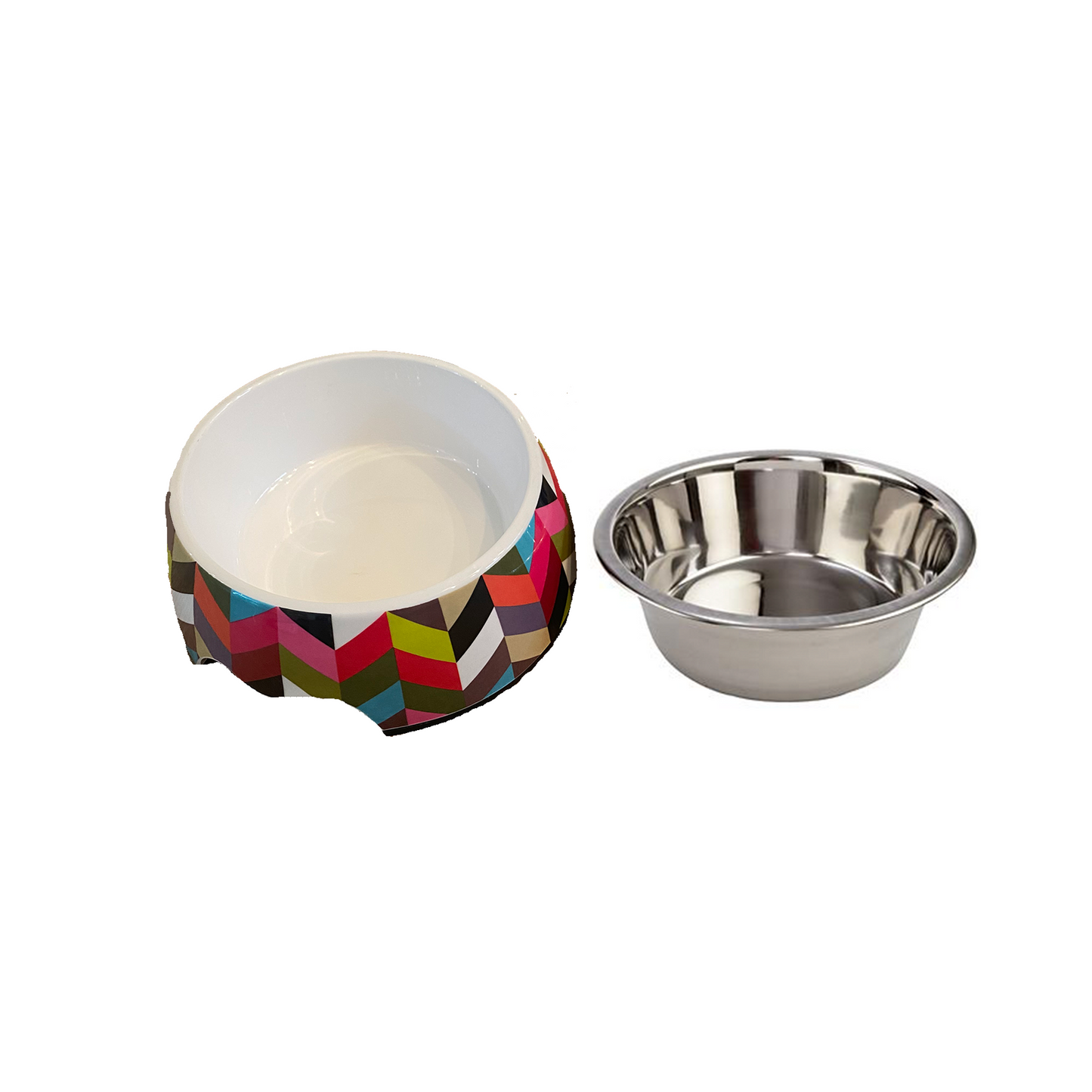 TD Cutie Small Plastic Dog Bowl Eco-Friendly Bottle-Shaped Pet Feeder for Indoor Water & Feed for Small Animals