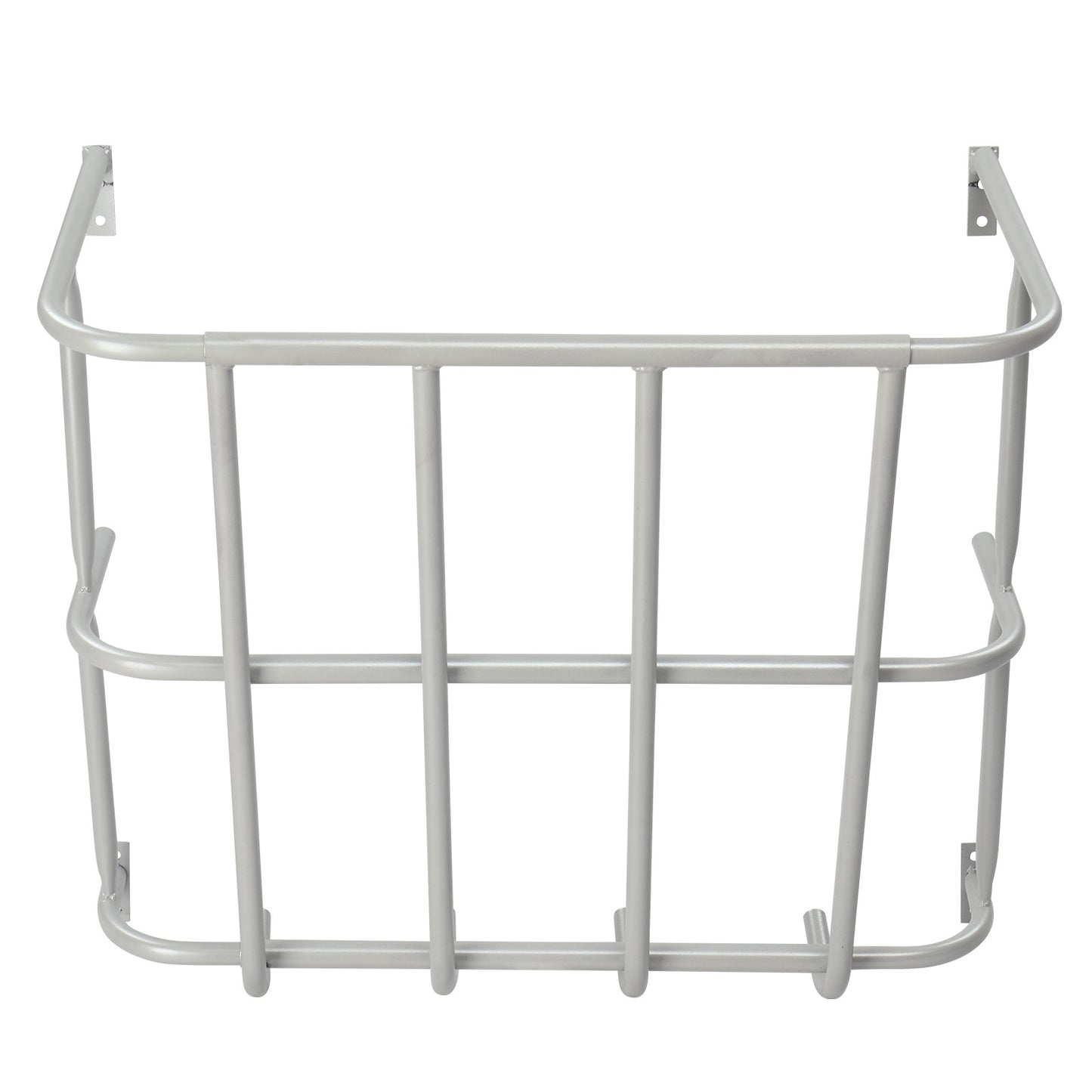 Large Capacity Hay Feeder, Heavy-Duty Steel Goat Hay Rack, 22.8" Long Wall Mounted Horse Hay Holder