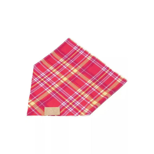 TD Wine Plaid Dog Bandana Stylish Pet Clothes for Dogs