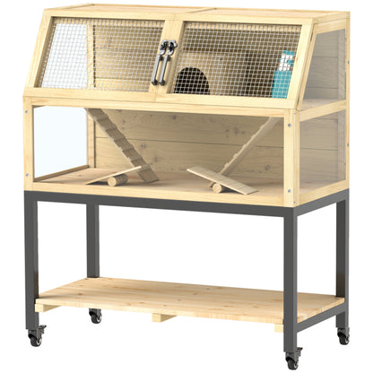 Wooden Hamster Cage