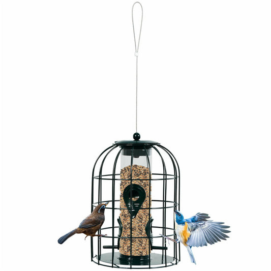 Durable Stainless Steel Green Wild Bird Feeder Long-Lasting and Weatherproof